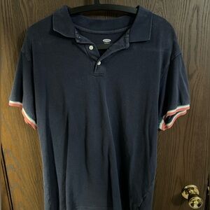 Old Navy Navy Blue Men's Shirt